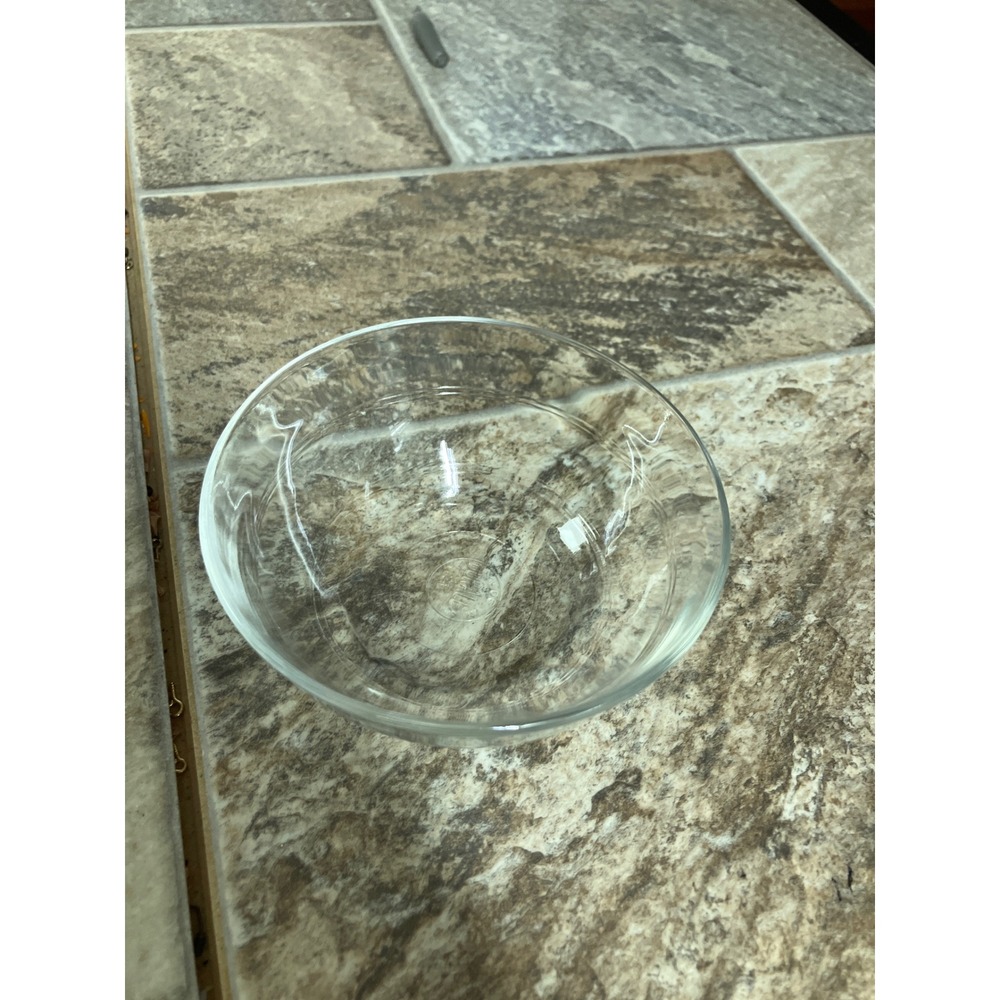 Duralex Lys Clear Tempered Glass Stackable Prep Serving Bowl Made in France